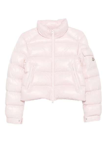 Женский пуховик Moncler Petra, светло-розовый