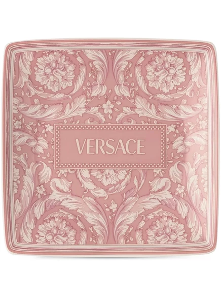 Тарелка Versace Barocco Coppetta, 12 см, розовая