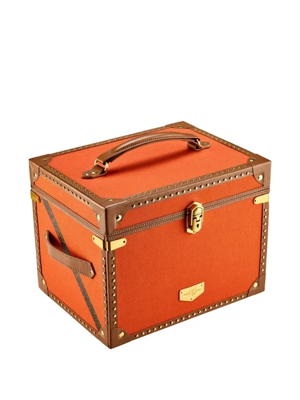 Шкатулка Wolf Ida trunk 28 × 21.6 см, оранжевая