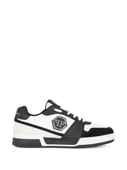 Кроссовки Philipp Plein P-Force 78 с логотипом, белые