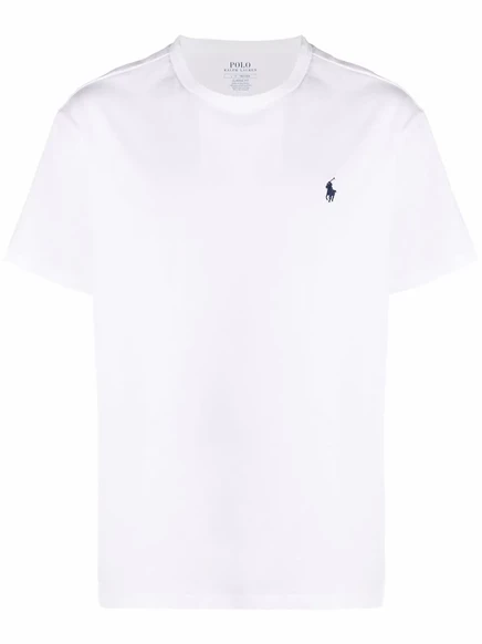 Мужская футболка Polo Ralph Lauren с логотипом, белая