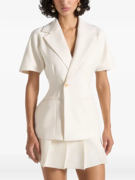 Блейзер Manière De Voir Malika с коротким рукавом neutrals