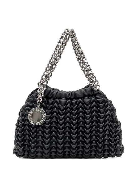 Женская сумка-тоут Stella McCartney Falabella на цепочке, черная