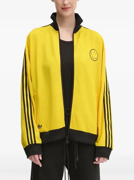 Женская спортивная кофта adidas Smiley, желтая