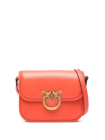 Сумка через плечо PINKO mini Love Box orange