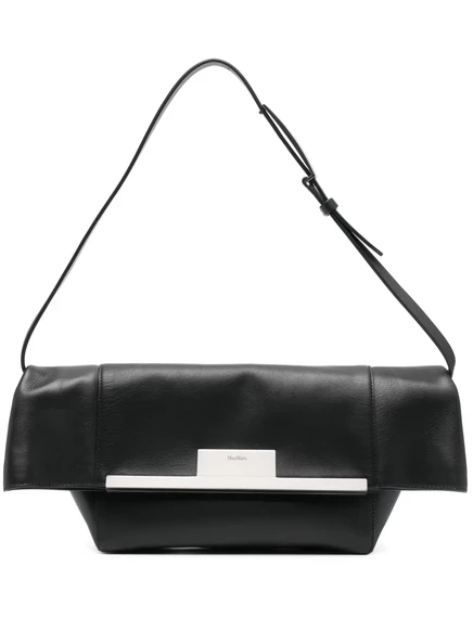 Женская сумка-клатч Max Mara Small Clasp, черная