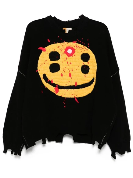 Джемпер с круглым вырезом SAINT MXXXXXX black