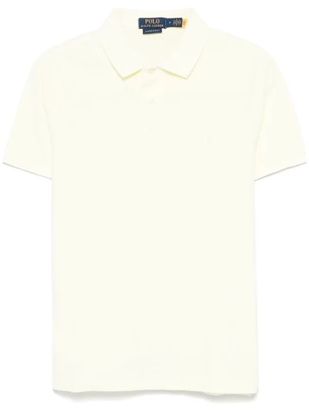 Мужское поло Polo Ralph Lauren с вышивкой, зеленое