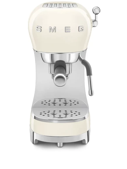 Кофемашина эспрессо Smeg 50s Style 1,1 л, кремовая
