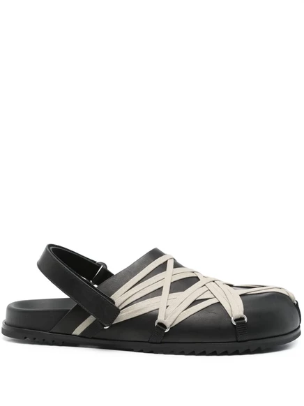 Мужские сандалии Rick Owens Megalaced, черные