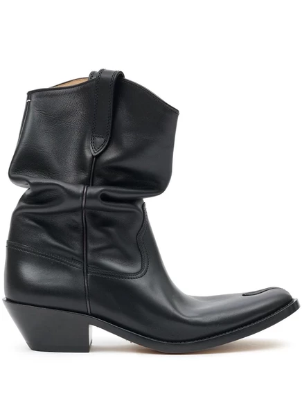 Женские ботильоны Maison Margiela Tabi 55 мм, черные