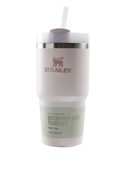 Термостакан Stanley Quencher H2.0 вакуумный, розовый