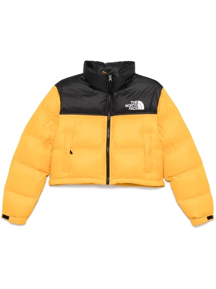 Женская пуховая куртка The North Face Nuptse, желтая
