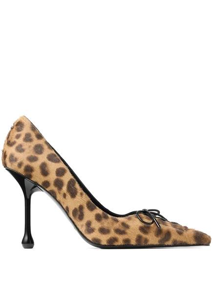 Женские туфли Jimmy Choo Scarlett 95 мм, леопардовые
