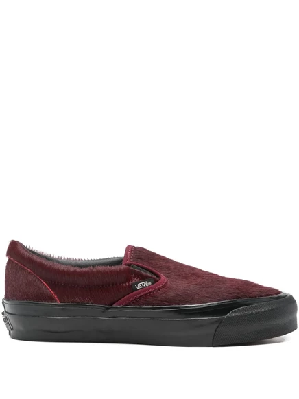 Унисекс слипоны Vans из телячьей шерсти, фиолетовые