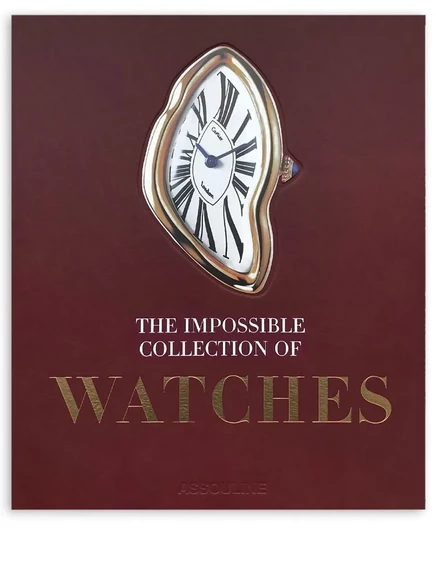 Кофейная книга Assouline The Impossible Collection of Watches 2-е изд., бордовая