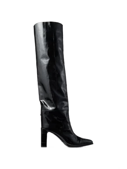 Женские сапоги выше колена Jimmy Choo Caly 85, черные