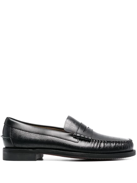 Женские лоферы 10 Corso Como Sebago, кожа, черные