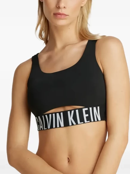 Женский спортивный топ Calvin Klein Intense Power, чёрный