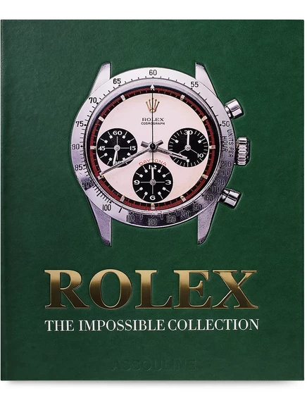 Книга Assouline Rolex: The Impossible Collection, зеленая