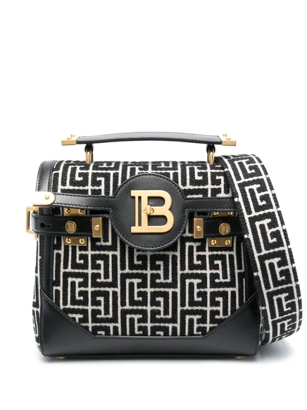 Женская сумка через плечо Balmain B-Buzz 23, черная