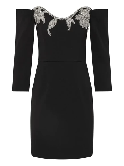 Женское платье Rebecca Vallance Ellerie, мини, черное