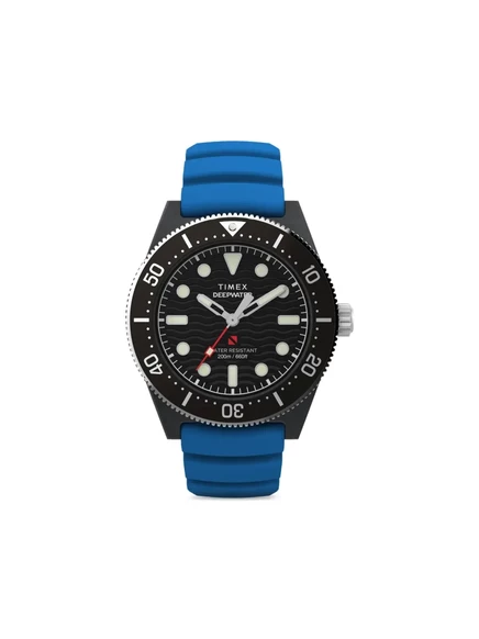 Мужские часы Timex Deepwater 43 мм, черные