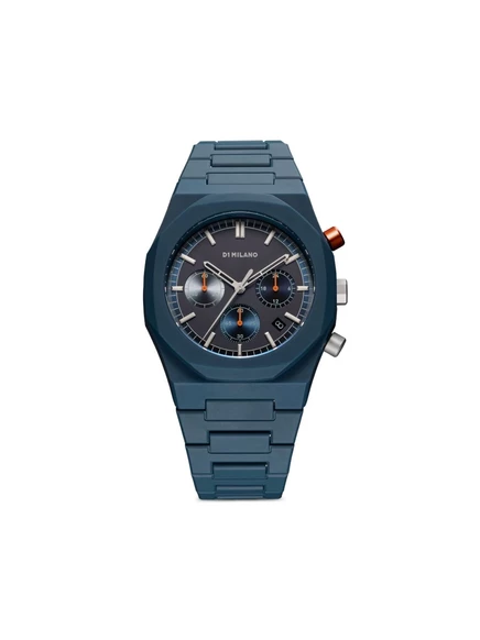 Мужские часы D1 Milano Polychrono 40,5 мм, синие