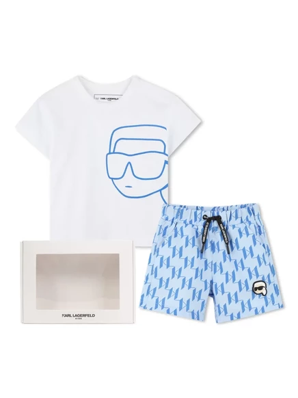 Шорты Karl Lagerfeld Kids для мальчика, 2 шт., белые