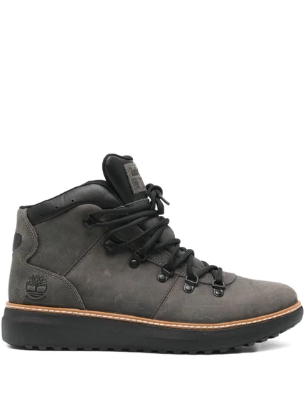Мужские кожаные ботинки Timberland Hudson Road, серые