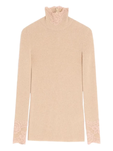 Кашемировый джемпер Valentino Garavani neutrals