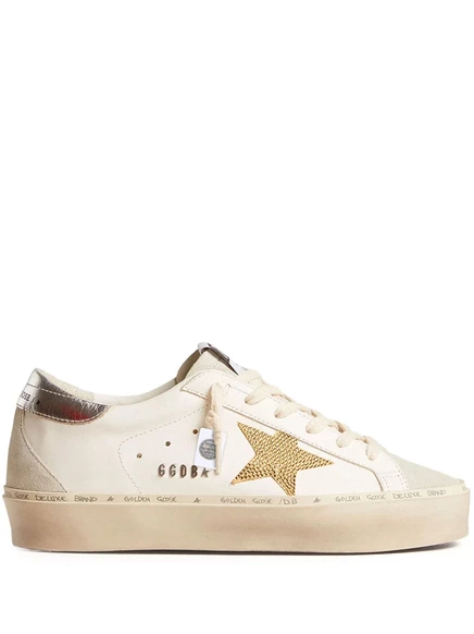 Женские кроссовки Golden Goose Hi Star, молочные