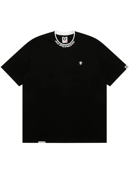 AAPE BY *Хлопковая футболка для купания APE® black