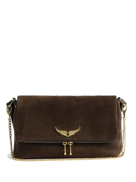 Zadig&Voltaire Rocky II wings-сумка-ранец на цепочке с отделкой из деталей  brown