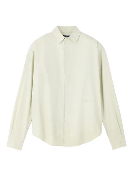 Женская рубашка Jacquemus The Simon, светло-зеленая