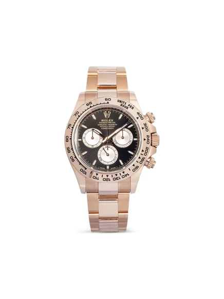 Мужские часы Rolex Daytona 40 мм, розовое золото, черный