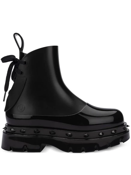 Боевые ботинки на платформе Melissa x Undercover black