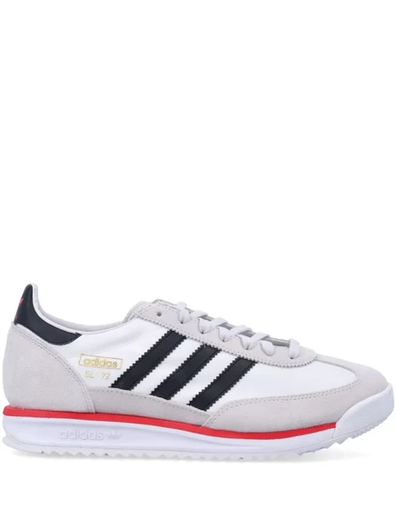 Замшевые кроссовки adidas SL 72 RS white