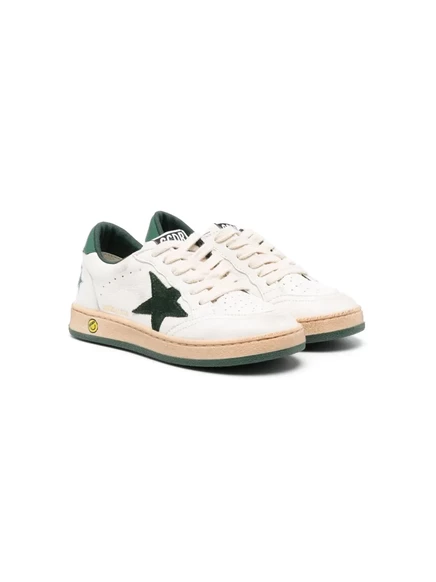 Кроссовки с низким верхом Golden Goose Kids Ball Star white