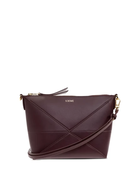 Сумка через плечо LOEWE Puzzle Fold red