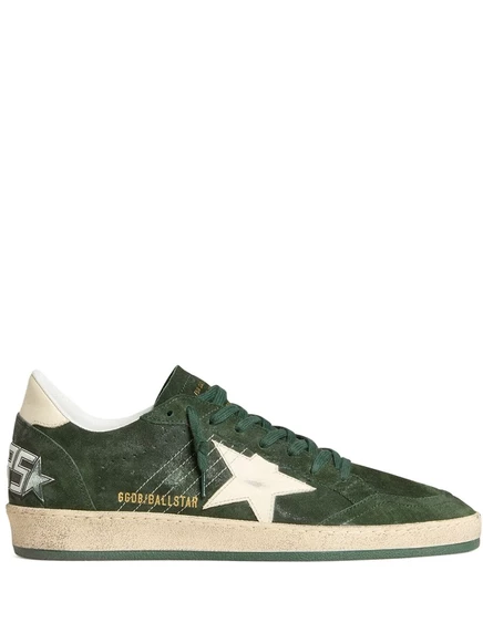 Мужские кроссовки Golden Goose Ballstar, темно-зеленые