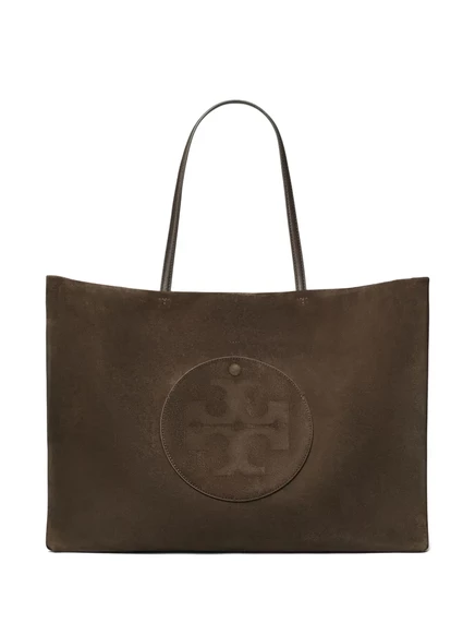 Замшевая сумка-тоут Tory Burch Ella brown