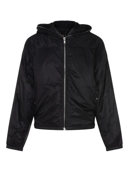 Куртка на молнии с капюшоном от Rick Owens DRKSHDW black