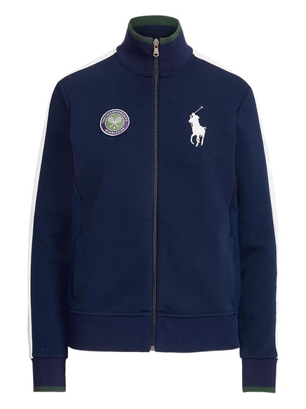 Спортивная куртка Polo Ralph Lauren Wimbledon Ballperson на молнии blue