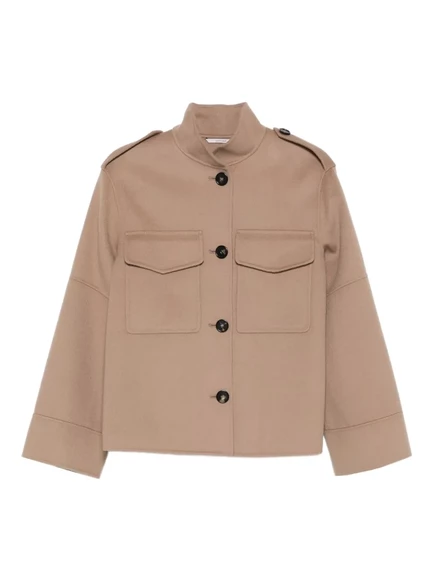 Пиджак Max Mara с клапаном и карманом на пуговицах от Max Mara brown