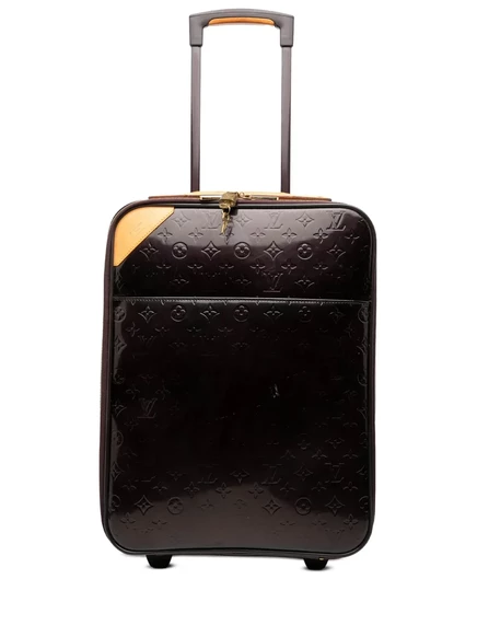 Чемодан Louis Vuitton Pre-Owned Pegase 45, фиолетовый