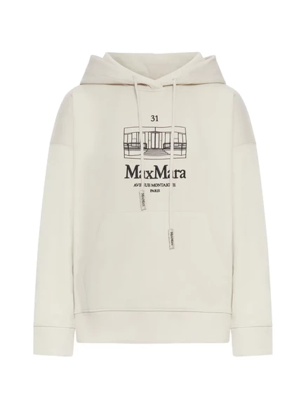 Толстовка с капюшоном Max Mara Smmandrea graphic