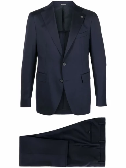 Сшитый на заказ костюм-двойка от Tagliatore blue
