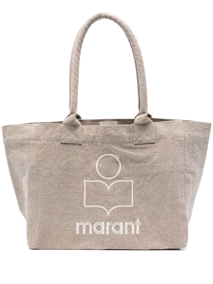 Сумка-тоут ISABEL MARANT Yenky на молнии neutrals