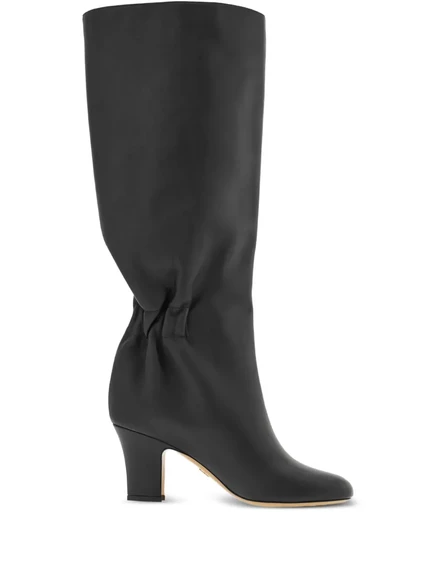 Женские сапоги Ferragamo, 70 мм, черные